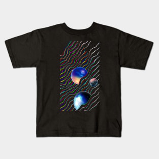 Interplanetary Glitch ∆∆∆∆ Kids T-Shirt